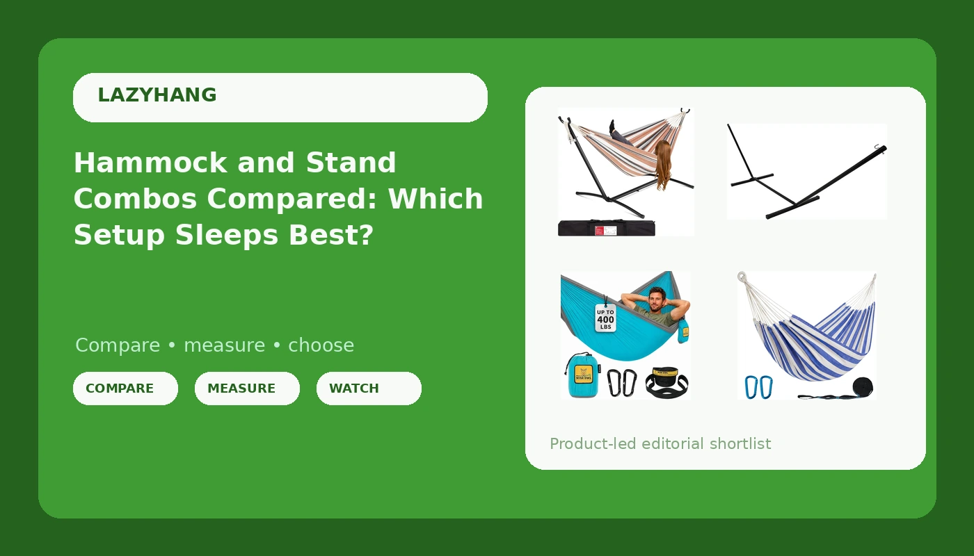 Hammock and Stand Combos Compared: Which Setup Sleeps Best?